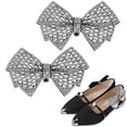 thumbnail image 1 of 2 uds Clips para zapatos Clips para zapatos con lazo Clips para el talón Clips para zapatos con diamantes de imitación Clips decorativos para zapatos para tacones, 1 of 7
