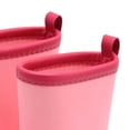 thumbnail image 7 of Boys Girls EVA Lightweight Rain Boots Short Ankle Non-Slip Solid Color Fashion Waterproof Shoes for Toddler Kids Children Pink 30, 7 of 7
