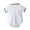 White, variant on MuZeFu Baby Girl Clothes Clearance under 5.00 Infant Baby Boys Short Sleeve Letter Printed Bodysuit Romper Clothes