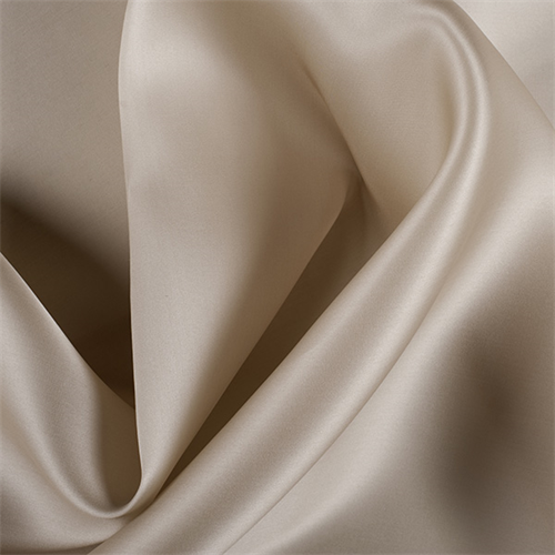 Bronze Silk Satin Organza, Fabric By the Yard
