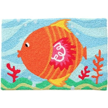 Frederica The Fish Jellybean Accent Washable Rug 20" x 30" JB-BOL001