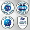thumbnail image 5 of Durex Extra Sensitive Ultra Fine Lubricated Latex Condoms, 12 ct 3 Pack, 5 of 5