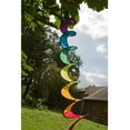 thumbnail image 2 of Easy Installation Garden Art, Durable Polyester Fabric Rainbow Wind Spinner, Kinetic Art Garden Decor For Outdoor Weather Resistance Mesmerizing Patterns (5 Pieces), 2 of 4