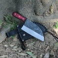 thumbnail image 2 of Official Original Serbian Kitchen Hand Forged Chef Knife with Leather Sheath - Made in Almazan Spain, 2 of 6