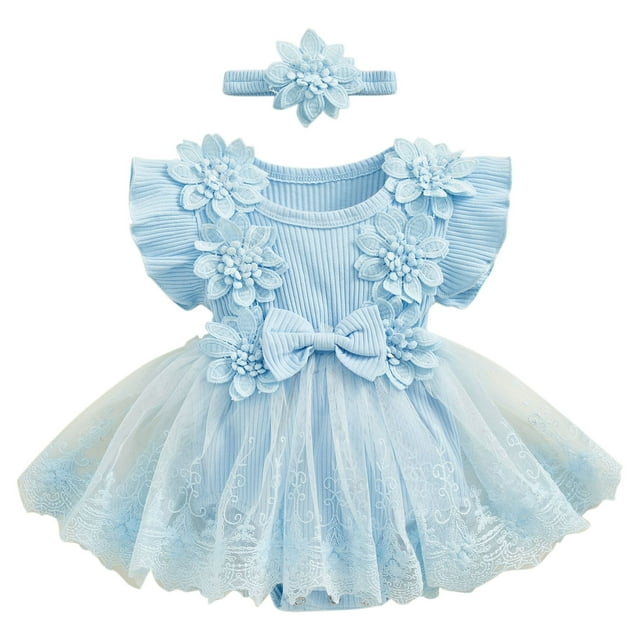 QIPOPIQ Robe de Fête de Vacances Grande/petite Fille Fleur Dentelle Ligne A Mariage Fête Robes Enfants Concours Anniversaire Robe Formelle Liquidation