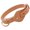 Brown, variant on Pet Life ® 'Ever-Craft' Boutique Series Adjustable Designer Leather Dog Collar