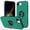 Green, variant on For iPhone 17 Case With Invisible Magnetic 360 ° Rotating O-Ring Stand Shockproof Phone Case,Blue,For iPhone 17