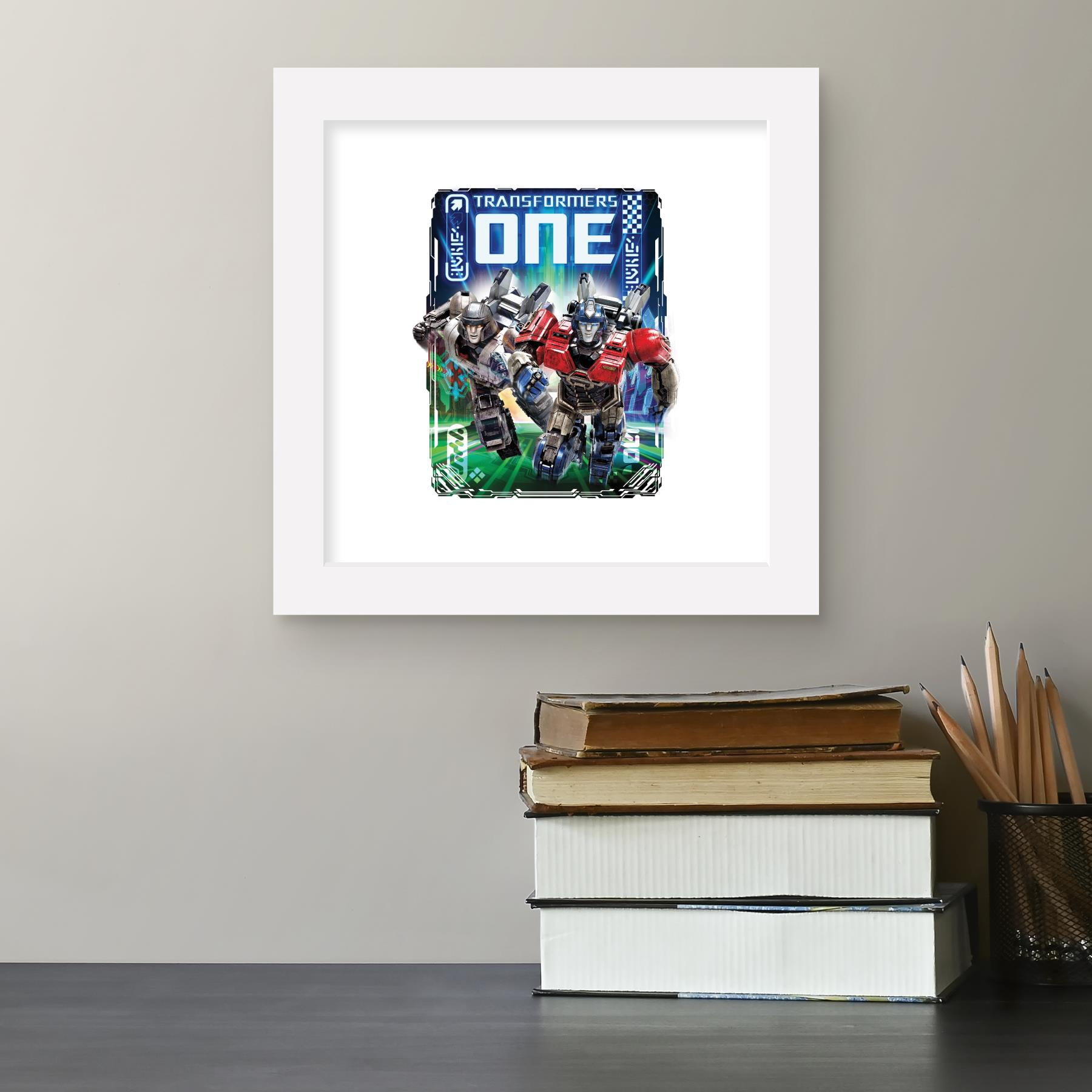 Gallery Pops Transformers One - Orion Pax D-16 Partner Badge Wall