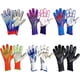 thumbnail image 2 of Guantes de fútbol juvenil, guantes de portero, guantes de fútbol juvenil, guantes de portero de fútbol de látex profesional para hombre, guantes de portero de fútbol, 2 of 3