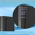 thumbnail image 4 of Gabinete ACTECK ZENITH GI656 Micro ATX Mini Torre Fuente 500w Panel Metalico USB 3.0 Negro AC-939263, 4 of 6