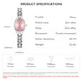 thumbnail image 4 of LIEBIG Small Gold Watches for Women Dainty Analog Ladies Quartz Watch Oval Case Waterproof, 4 of 9