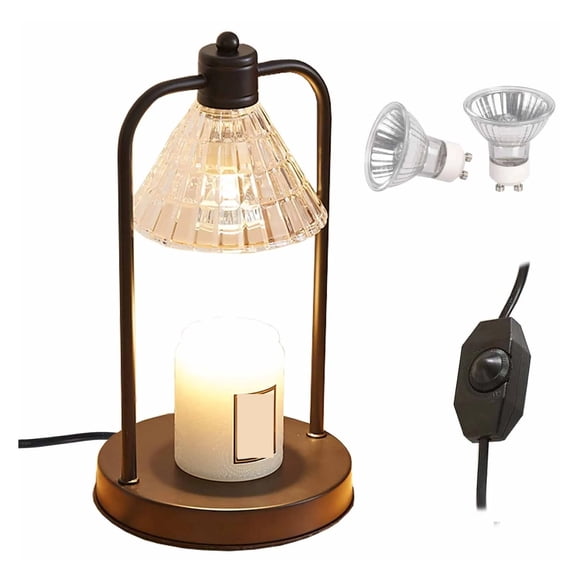 Lampe Chauffe-Bougie Électrique, Lampes à Bougie Lamunds pour la Déco de la Maison, Chauffage Rapide