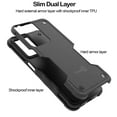 thumbnail image 2 of CoverON For OnePlus Nord N300 Case, Military Grade Heavy Duty Rugged Phone Cover Grip, Black, 2 of 9
