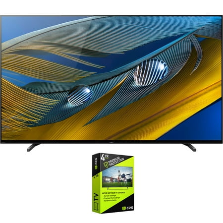 Sony XR65A80J 65 inch A80J 4K OLED Smart TV 2021 Premium 4 Year Extended Protection Plan