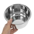 thumbnail image 2 of Rice Cooker Inner Pot Universal Stainless Steel Replacement Electric Cooker Liner Pot For Boiling And Porridge Cooking 2L, 2 of 9