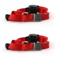 thumbnail image 1 of Chevy Truck 1941-1946 Airplane 3 Point Red Retractable Bucket Seat Belt Kit - 2 Belts, 1 of 1