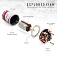 thumbnail image 3 of Varela 540 Motor Cepillado Impermeable Con Caparazón de Acero Motor inoxidable Cepillado 40t coma de espacia reemplación de motor de tipa axial para axial scx10 axi03007 90046, 3 of 7