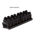 thumbnail image 5 of 8-Way Car Medium Insert Fuse Box Multi-Way Overload Modified Base Junction Box Multi-Way Insurance Box Mp, 5 of 6