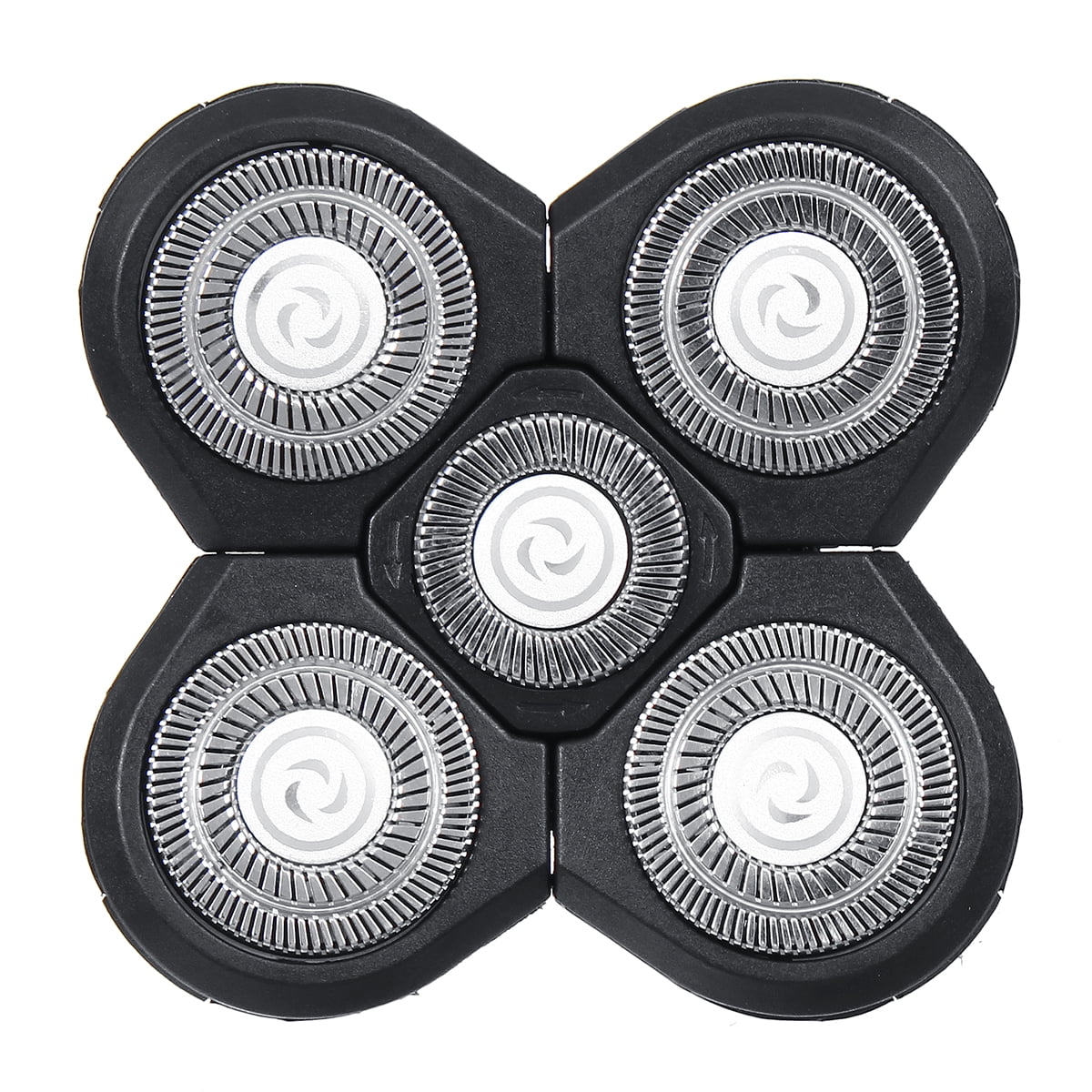 5 Head Floating Shaving Bald Head Men's Electric Foil Shaver Wet and