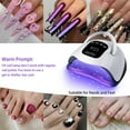 thumbnail image 1 of Aodebiao 320W 72 LED Gel Nail Lamp, Fast Curing Nail Dryer with Motion Sensor & Low Heat Mode, Professional UV Nail Light for Home Salon, 4 Timer Settings, 1 of 8