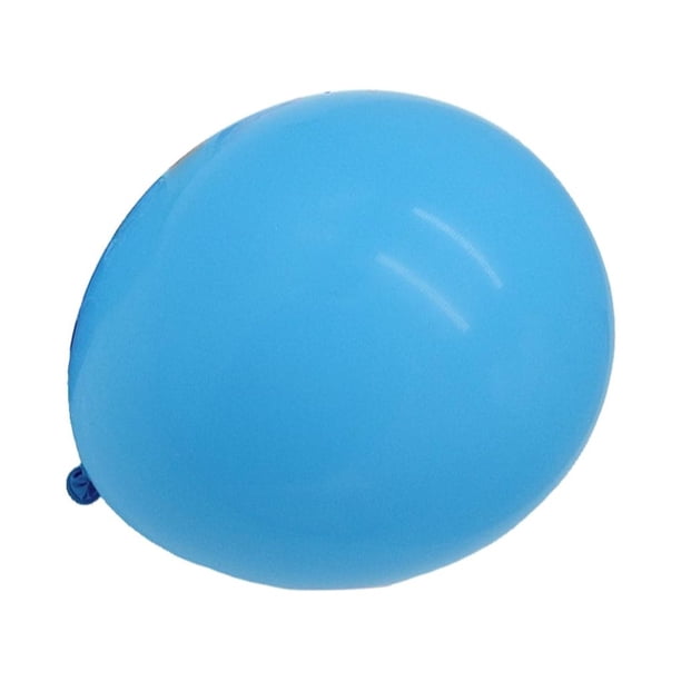 Yuarrent 1 Set Party Balloons Birthday Decorations Supply Anniversary Ornaments Wedding for Household Hotel Opening Celebration Kits de decoración para fiestas Azul claro