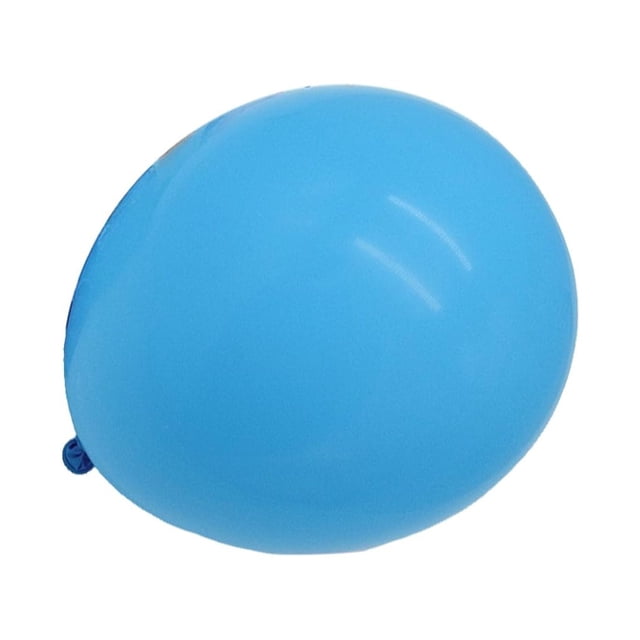 Yuarrent 1 Set Party Balloons Birthday Decorations Supply Anniversary Ornaments Wedding for Household Hotel Opening Celebration Kits de decoración para fiestas Azul claro