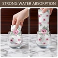 thumbnail image 6 of 2 Pcs Pioneer Flower Floral Print Pattern Kitchen Towels, Funny Microfiber Dish Towel Set, 18" X 26" Tea Towels, 6 of 6