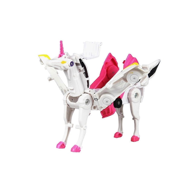 26-27 2023 New Upgrade Transforming Car Robot jump Pegasus toy Automatically Creative Plastic Magnetic Automatic Deformation Gift for kids boys girls