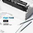 thumbnail image 3 of 215A Toner Cartridges 2 Pack (with Chip) Replacement for HP 215A Black Toner Cartridge W2310A Compatible for HP Color Pro MFP M182nw MFP M183fw M182 M183 M155 Printer (2 Black), 3 of 6