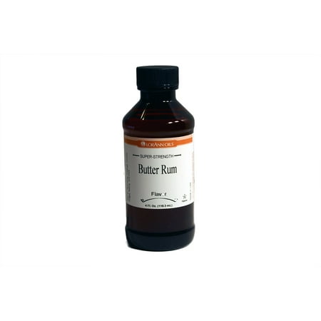 Lorann Rum - LorAnn Butter Rum Super Strength Flavor 4 oz