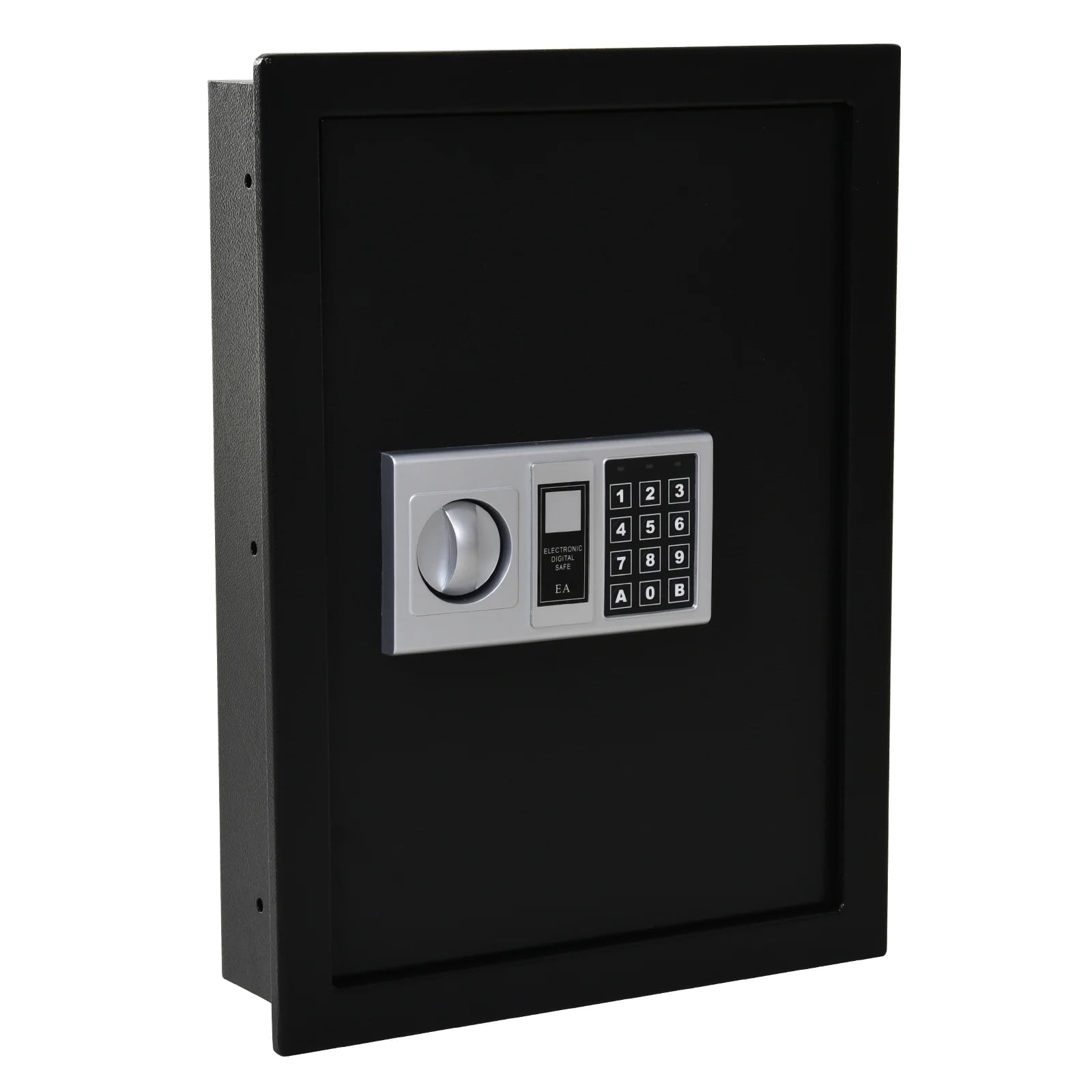 Topcobe Black Wall Mount Digital Safe Box for Home Office Hotel, Steel