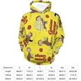 thumbnail image 2 of Curious George 1 Hoodie Fashion Hip Hop Women/Men Hoodie Sweatshirt With Pocket, 2 of 8
