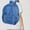 Blue, variant on TOPRenddon Clear Mesh Backpack for Beach & Stadium – Extra Large Transparent Nylon Bag with Security Checkpoint Approval