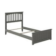 thumbnail image 4 of Mission Traditional Bed with Matching Foot Board, Multiple Colors and Sizes, 4 of 6