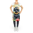 thumbnail image 2 of Carolines Treasures DAC6498APRON 30 x 27 in. Black Poodle Luau Apron, 2 of 5