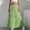 Green, variant on Kctiaxy Girls Skirts Elastic High Waist A-Line Ruffle Maxi Skirt Casual Solid Color Tiered Hem Vintage Summer Long Skirt for Kids
