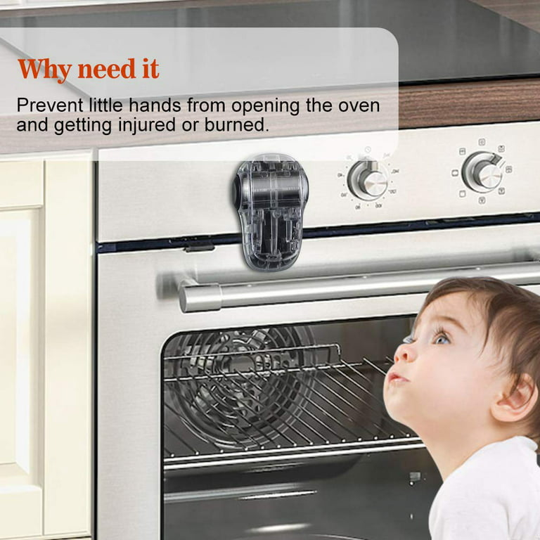 Oven Door Lock Child Safety, Heat-Resistant