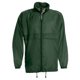 thumbnail image 1 of B&C - Chaqueta/Cortavientos Ultraligero Transpirable modelo Sirocco para hombre (Verde botella), 1 of 2