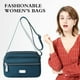 thumbnail image 5 of Bolso Bandolera Bolso del teléfono celular de las mujeres Multi-bolsillos Bolso de compras de nylon Bolso impermeable Satchel, 5 of 6