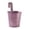 Purple, variant on Soovim Resin Flower Pot with Saucer 6 Inch, Red Planter with Drainage Holes, Lightweight Indoor Outdoor Plant Container for Succulents Herbs Flowers