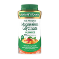 thumbnail image 3 of Nature’s Bounty High Absorption Magnesium Glycinate Gummies for Whole Body Health, 60 Count, 3 of 8