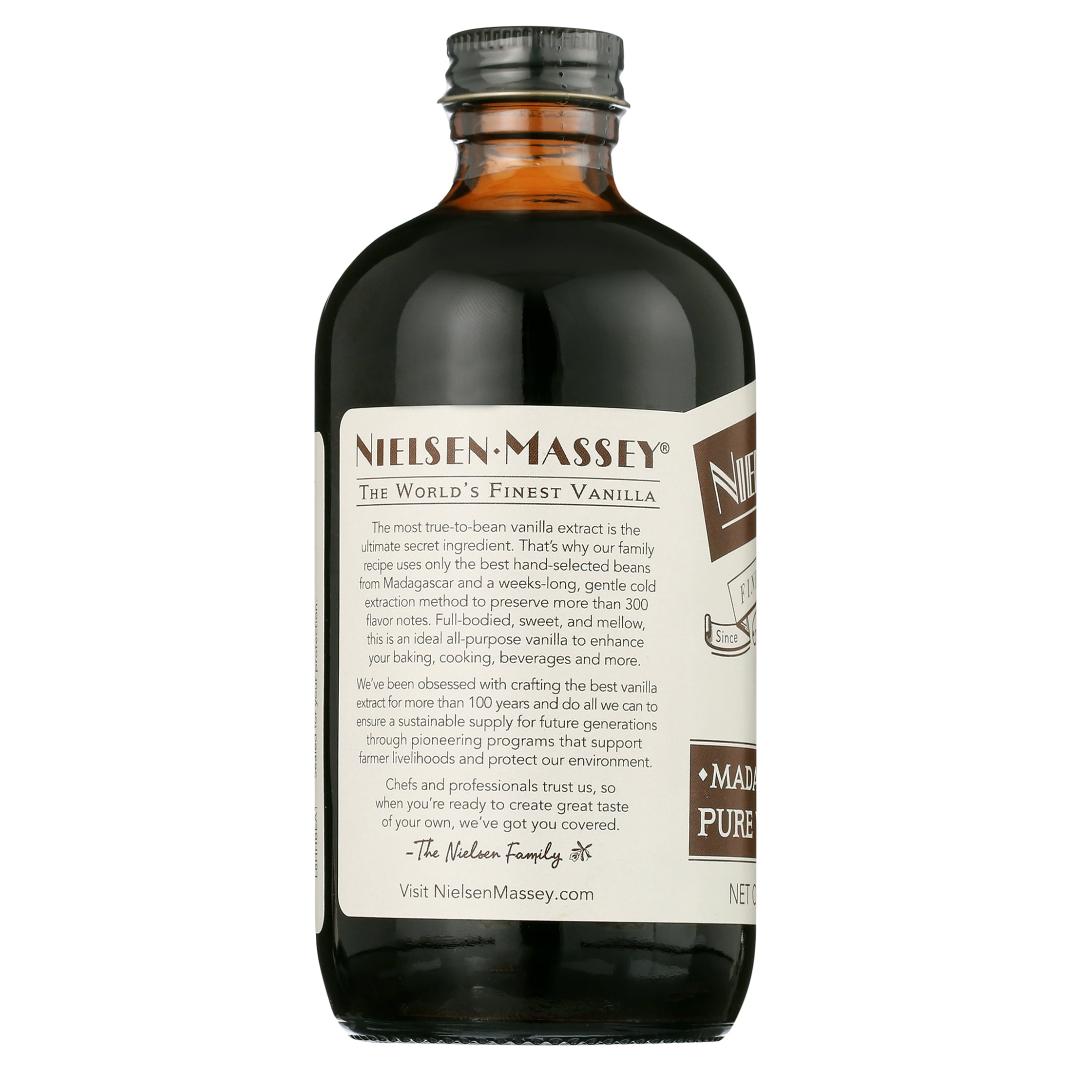 Nielsen-Massey Madagascar Bourbon Pure Vanilla Extract, 8 oz.