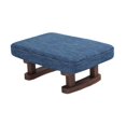 thumbnail image 3 of Reposapiés compacto para cambiarse de zapatos en diferentes habitaciones azul, 3 of 9