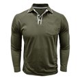thumbnail image 4 of pstuiky camisas de manga larga para hombre, Cárdigan informal de manga larga con botones y bolsillo para hombre Tops de hombre s, 4 of 7