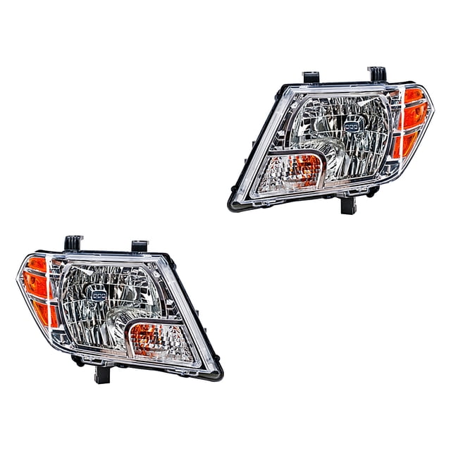 Par de Faros Frontier 2009 A 2015 Nissan DEPO .