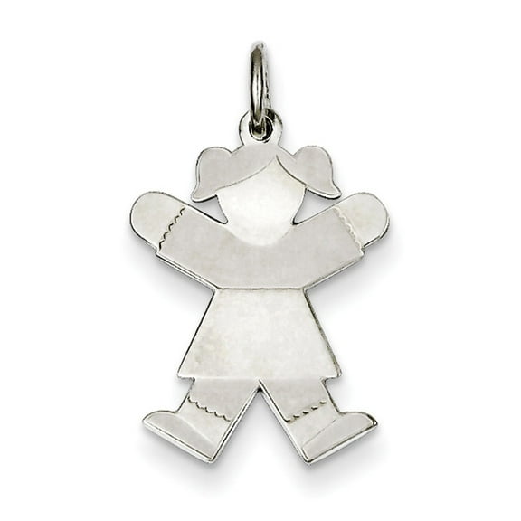 Sterling Silver Kid Charm