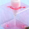 thumbnail image 2 of EeaseMX Frasco cuadrado de plástico rellenable vacío de 250 ml (8,4 oz) con bomba para dispensador de loción líquida, jabón, cosméticos, maquillaje y champú (rosa transparente)., 2 of 8