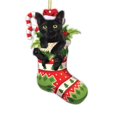 thumbnail image 3 of Adornos colgantes navideños para perros en 2D, adornos decorativos de dibujos animados para árbol de Navidad, colgantes de acrílico con forma de perro o gato para cachorros, 3 of 5
