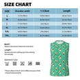 thumbnail image 6 of Easygdp Bulldog Puppy Flower Men's Breathable Tank Tops Sleeveless Sporty T Shirts for Basketball, Mountaineering, Bodybuilding -X-Large, 6 of 8