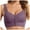 Dark Purple, variant on Fsqjgq Bras for Older Women Floral Lace Front Closure Bras Push Up Bra Bralettes No Underwire Plus Size Full Coverage Front Button Bra Underwear Nursing Bras Seamless Full Figure Bras Black H